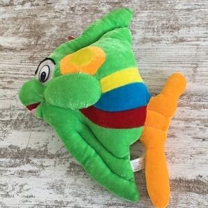 Circus circus plush tropical fish hanging souvenir 12”
